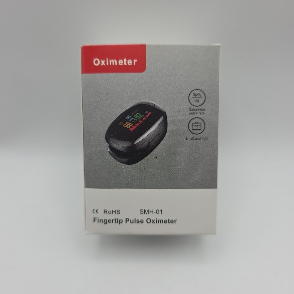 Oximeter No Pricking Fingertip Pulse Device SMH-01‎ NEW